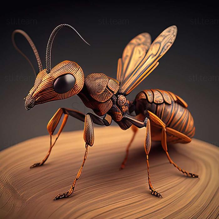 3D модель Camponotus aktaci (STL)